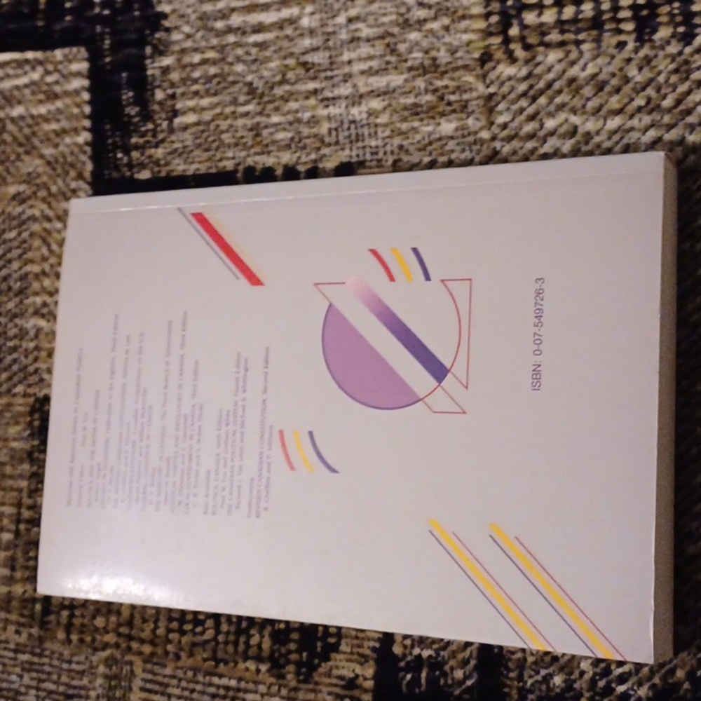 4/$40 Local Government In Canada - Paperback Book - Picture 2 of 4